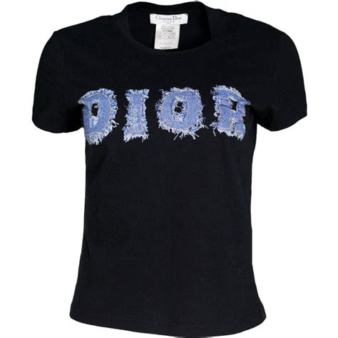 christian dior black logo tee|Christian Dior tee price.